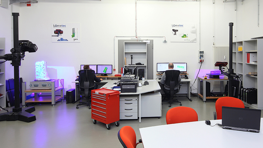 Hệ thống đo quét 3D tại lometec