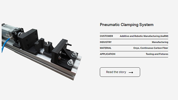 3D Printed Pneumatic Clamping System