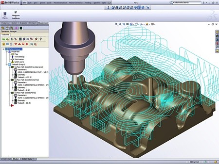 phần mềm gia công CNC mastercam